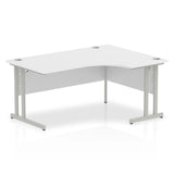 1600mm Right Crescent Desk Cantilever Leg