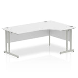 1800mm Right Crescent Desk Cantilever Leg