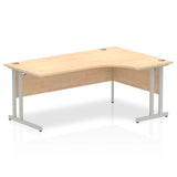1800mm Right Crescent Desk Cantilever Leg