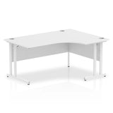 1600mm Right Crescent Desk Cantilever Leg