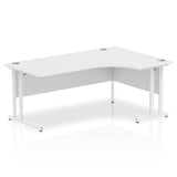 1800mm Right Crescent Desk Cantilever Leg