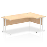 1800mm Right Crescent Desk Cantilever Leg