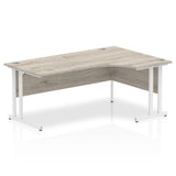 1800mm Right Crescent Desk Cantilever Leg