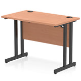 1000mm Slimline Desk Cantilever Leg