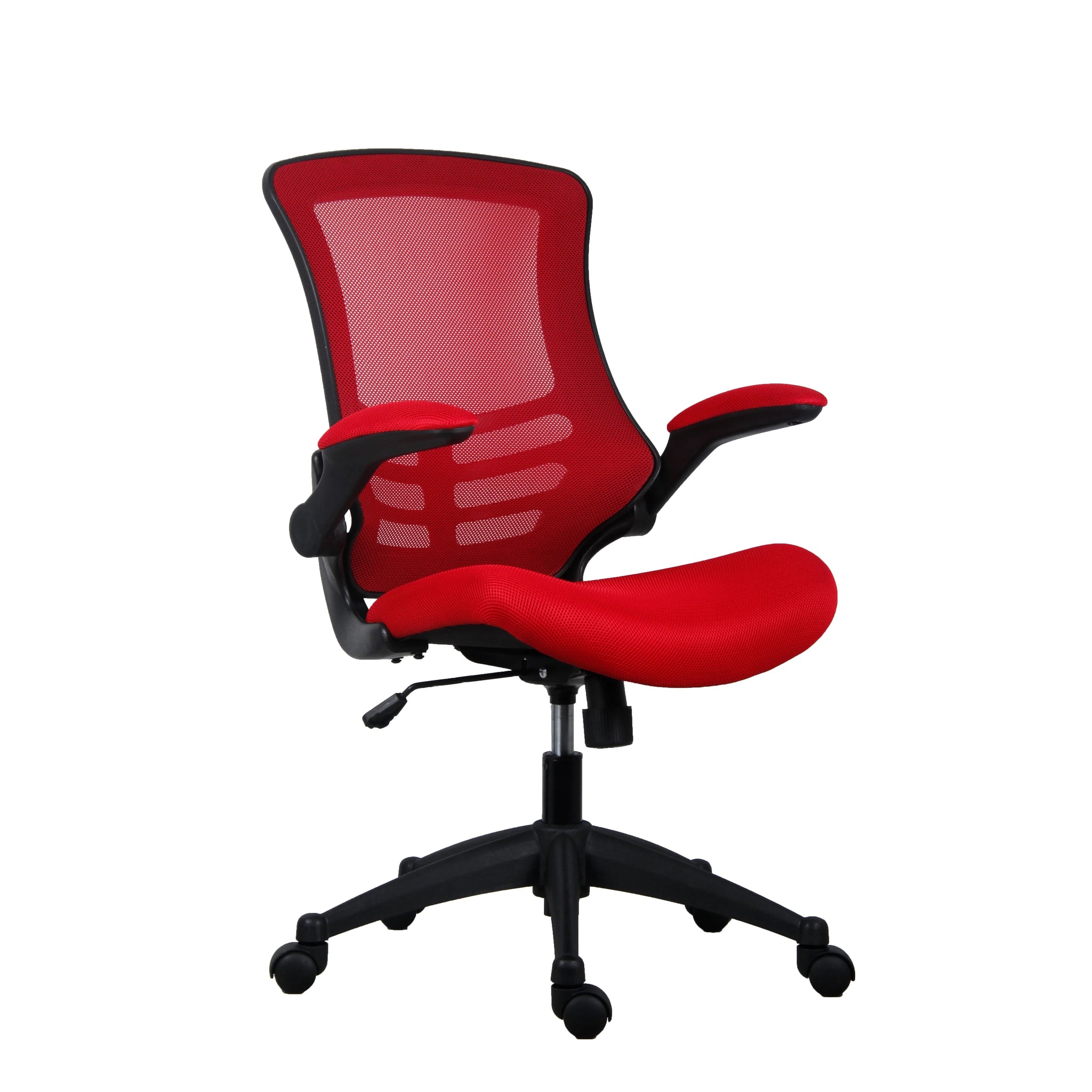 Exwick Mesh Back Office Chair With Folding Arms