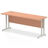 1800mm Slimline Desk Cantilever Leg