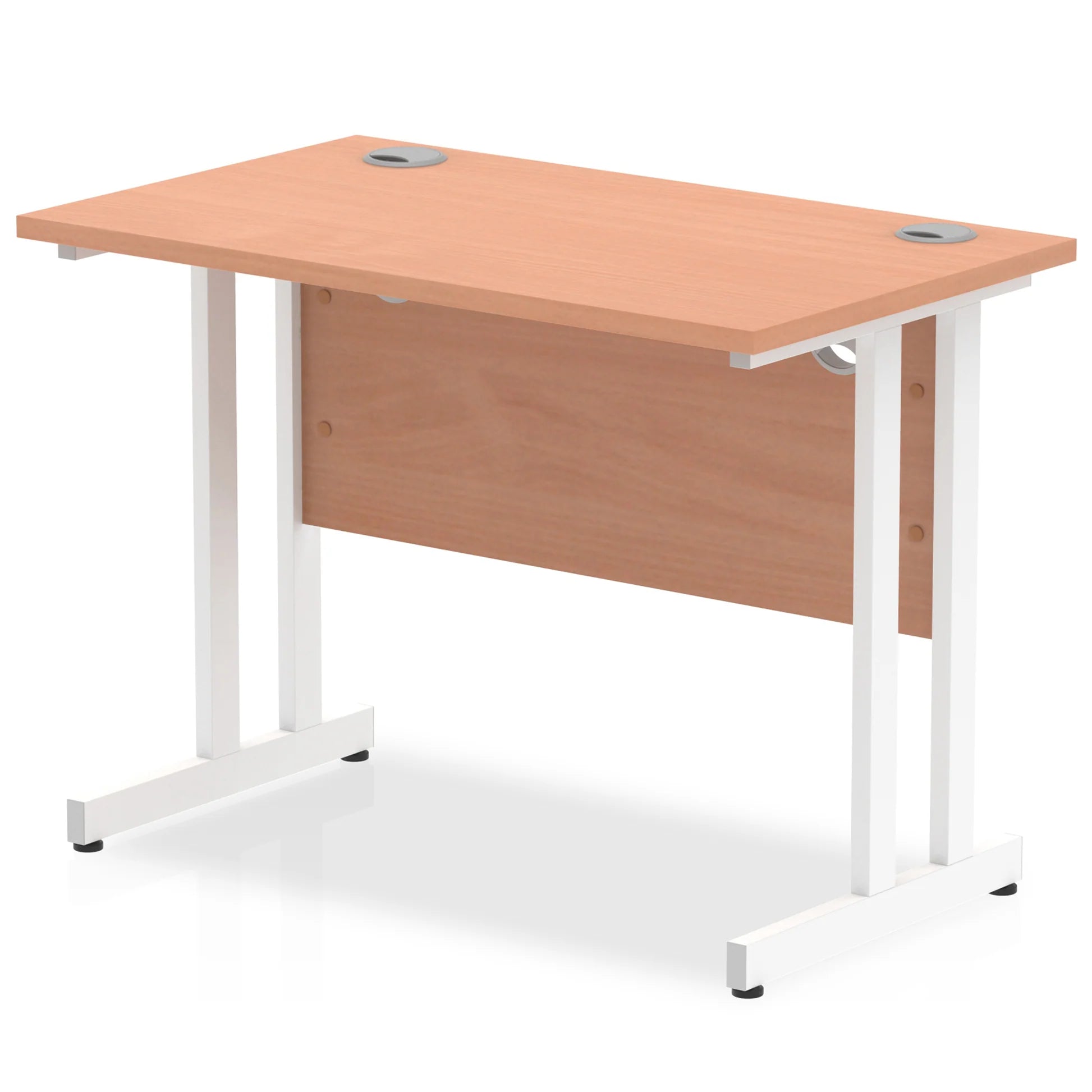 1000mm Slimline Desk Cantilever Leg