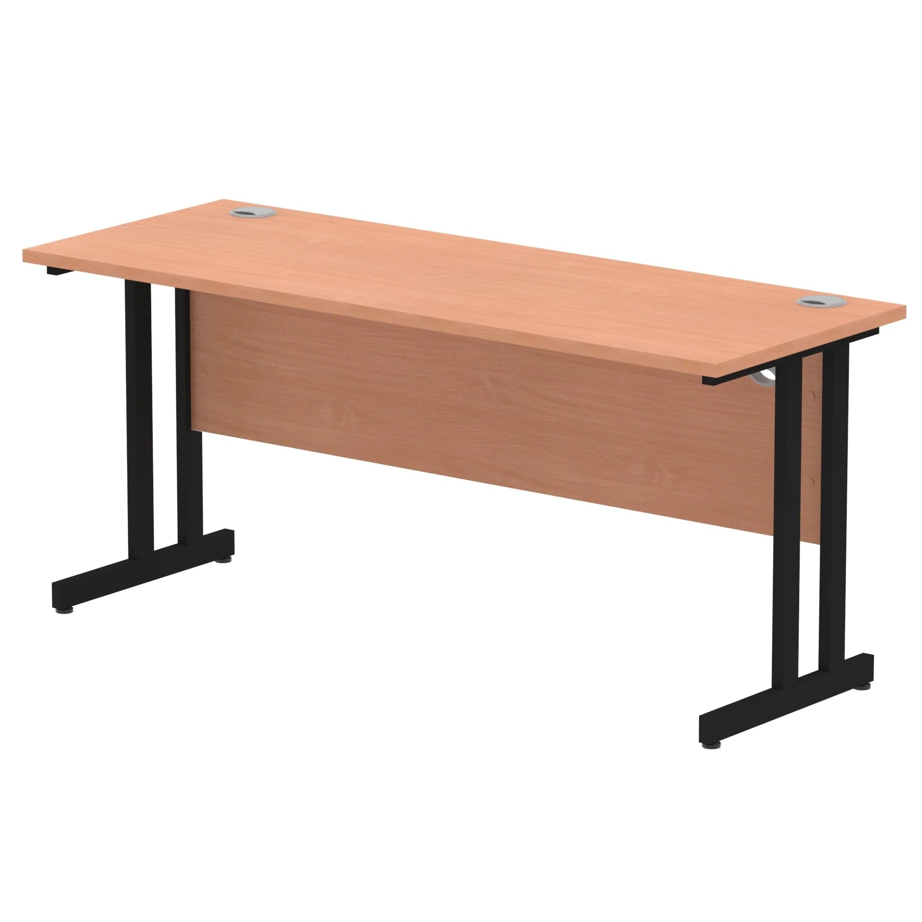 1600mm Slimline Desk Cantilever Leg