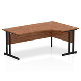 1800mm Right Crescent Desk Cantilever Leg