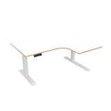 Radial Sit Stand Desk Right Handed