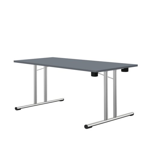 Folding Chrome Leg Table