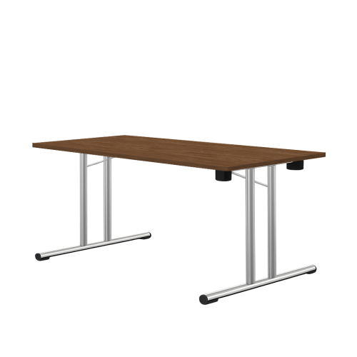 Folding Chrome Leg Table