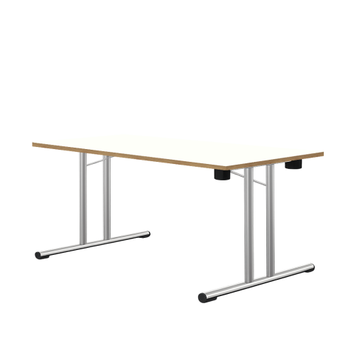 Folding Chrome Leg Table