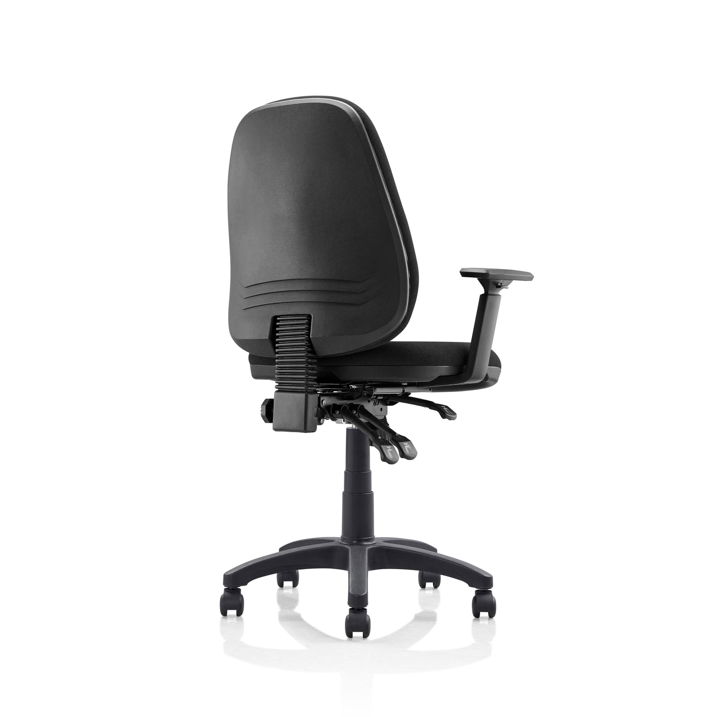Meyer Operator Chair with Seat Slide Black Fabric