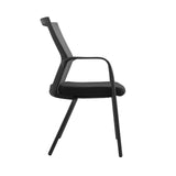 Raddon Visitor/Meeting Room Chair, Mesh Back fabric Seat