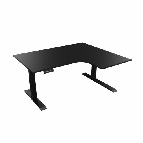 Radial Sit Stand Desk Right Handed