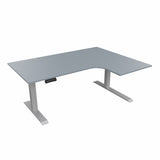 Radial Sit Stand Desk Right Handed