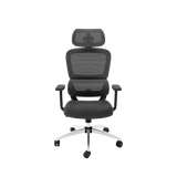 Shillingford Mesh Back Chair with H/A Arms in Black