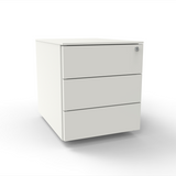 Mobile Metal Pedestal 3 Drawer